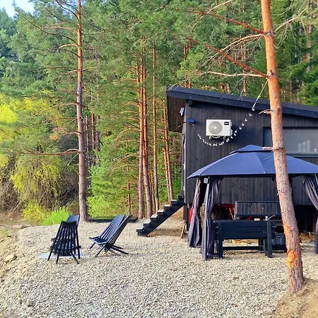 Nomad Lake Cabins Ruginesti Exterior photo